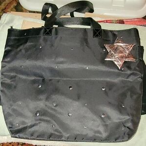Black Silver Bag